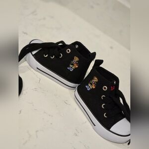 Polo Ralph Lauren Kids Black Sneakers